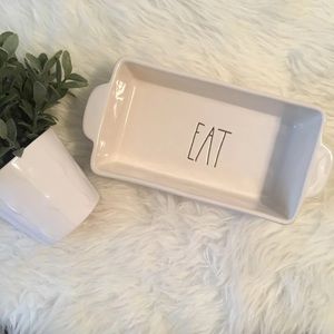 Rae Dunn Eat Bread Loaf Dish